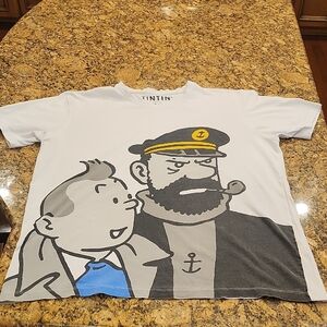 White Graphic Tee - Short Sleeve